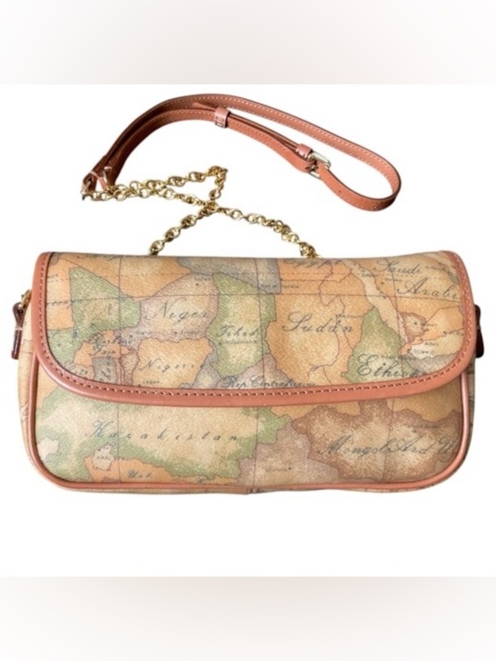 Prima Classe Geo Classic PRISTINE Crossbody NWOT ALVIERO MARTIN